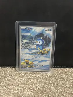 Piplup 098/094 Illustration Rare Phantasmal Flames Pokemon NM/M - Image 1