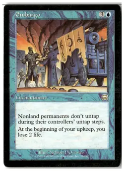 MTG Embargo - Mercadian Masques Moderately Played English - Image 1