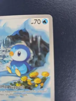 Pokemon TCG Piplup 098/094 Phantasmal Flames Illustration Rare NM - Image 4