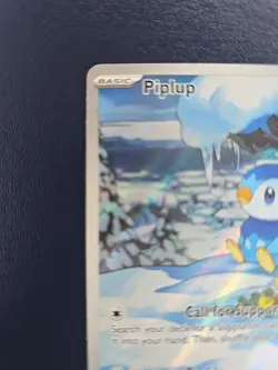 Pokemon TCG Piplup 098/094 Phantasmal Flames Illustration Rare NM - Image 5