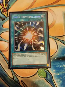 Yu-gi-oh! Super Polymerization Blmr-en089 Secret 1st Ed - Image 1