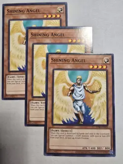 3x Shining Angel SDBE-EN018 Saga of Blue-Eyes White Dragon Unlimited - Image 1