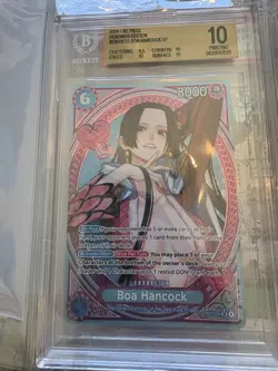 2026 One Piece Heroines Edition #EB03026 Boa Hancock SP BGS 10 PRISTINE - Image 1