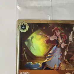 Ariel Curious Traveler Disney Lorcana Promo Card Wilds Unknown Sealed PreRelease - Image 4