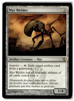 MTG Myr Welder - Mirrodin Besieged Moderately Played English - Image 1