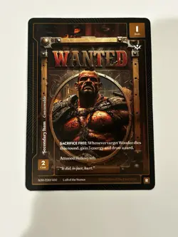 Wonders Of The First Wanted Call Of The Stones #A20-220/402 R PSA Promo - Image 1
