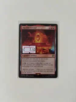Magic: The Gathering Final Fantasy The Fire Crystal NM - Image 1