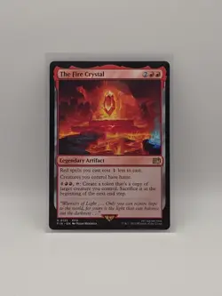 MTG, The Fire Crystal-Final Fantasy Regular NM - Image 1
