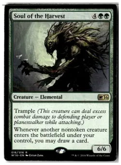 MTG Soul of the Harvest - Welcome Deck 2016 Heavily Played English - Image 1