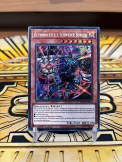 Yugioh Bezwingerseele Schwerer Borger MP24-DE140 Secret Rare - Image 1