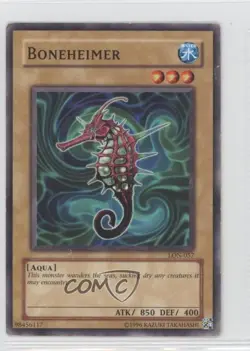 Boneheimer Unlimited YuGiOh Labyrinth of Nightmare #LON-057 2003 READ - Image 1