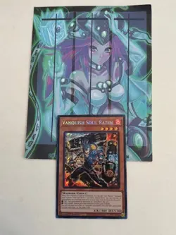 Yugioh 1x Vanquish Soul Razen Prismatic Secret MP24-EN139 25th 1st Edition NM - Image 1