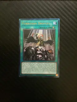 Yugioh! Forbidden Droplet - RA01-EN064 - Prismatic Ultimate Rare - 1st Edition N - Image 1