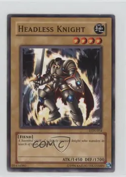 Headless Knight Unlimited YuGiOh Labyrinth of Nightmare #LON-054 2003 READ - Image 1
