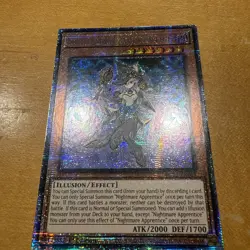 Yugioh Nightmare Apprentice MP25-EN004 Starlight Rare 1st Edition NM - Image 1