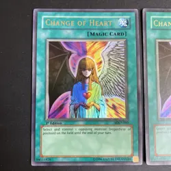 Yugioh - Change of Heart MRD-060 1st Edition ULTRA LP/NM + FREE Unlimited - SET - Image 2