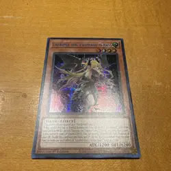 Yugioh 1x Lacrima the Crimson Tears Secret MP25-EN100 2025 Mega-Pack 1st Ed NM - Image 1