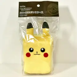 Pokemon Card Game Plush Deck Box Case Pikachu & Eevee Pokemon Center NEW Japan - Image 2