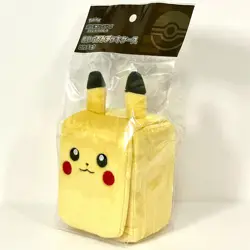 Pokemon Card Game Plush Deck Box Case Pikachu & Eevee Pokemon Center NEW Japan - Image 3