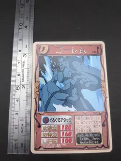 Golem #012 Monster Rancher Farm TRADING CARD GAME 1999 BANDAI Japan TCG CCG B1 - Image 4
