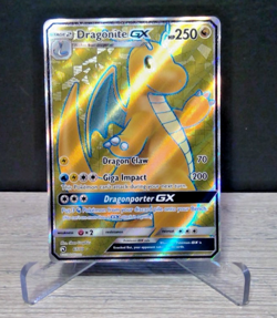 Dragonite GX 67/70 Sun & Moon Full Art Ultra Rare Pokemon Card NM Pack Fresh - Image 1