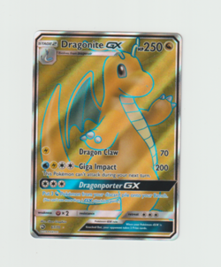 Dragonite GX 67/70 Sun & Moon Full Art Ultra Rare Pokemon Card NM Pack Fresh - Image 5