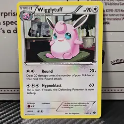 Wigglytuff 79/99 Next Destinies Cosmos Holo Rare Pokemon Card MP - Image 1
