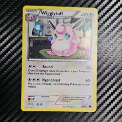 Wigglytuff 79/99 Next Destinies Cosmos Holo Rare Pokemon Card MP - Image 2