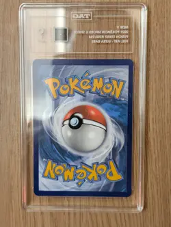 Pokemon TCG Mew V Full Art Ultra Rare Fusion Strike 250/264 TAG 9 Graded Slab - Image 3