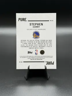 Stephen Curry 2025-26 Topps Signature Class Basketball Pure #PU-10 - Warriors - Image 2