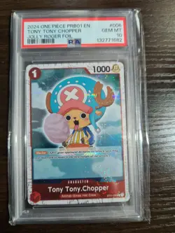 PSA 10 Tony Tony.Chopper (ST01-006) (Jolly Roger Foil) ST01-006 Premium Booster - Image 1