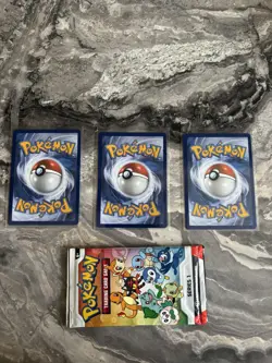 Pokemon TCG First Partner Illustration Collection Series 1 Gen 4 Starters set - Image 2