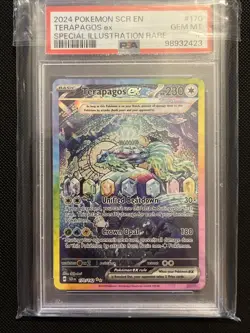 Pokemon TCG - Terapagos EX 170/142 - Stellar Crown - SIR - PSA 10 GEM MINT - Image 3
