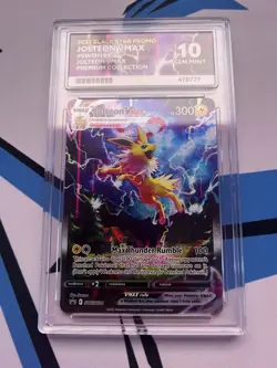 Jolteon VMAX Alternate Art SWSH184 Pokemon Black Star Promo ACE 10 - Image 1