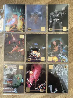 (072) 1995 Topps Star Wars Galaxy Series 3 LucasArts Foil Chase Card Set L1-L12 - Image 1