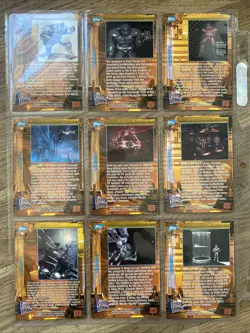 (072) 1995 Topps Star Wars Galaxy Series 3 LucasArts Foil Chase Card Set L1-L12 - Image 2