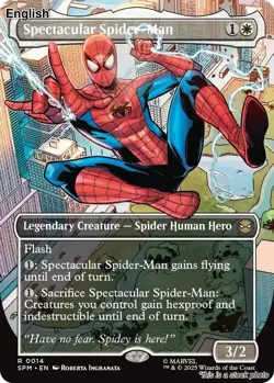 Spectacular Spider-Man (Borderless) EN [SPM - 14] - NM TCG MTG - Image 1