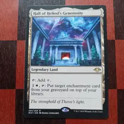 Mtg Hall of Heliod's Generosity LP/NM Modern Horizons #241 Magic Land Card - Image 1