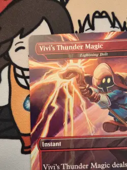 MTG Secret Lair - Final Fantasy - Lightning Bolt / Vivi's Thunder NM English - Image 3
