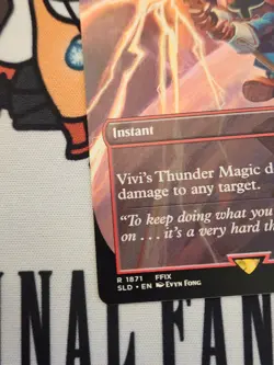 MTG Secret Lair - Final Fantasy - Lightning Bolt / Vivi's Thunder NM English - Image 4