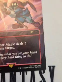 MTG Secret Lair - Final Fantasy - Lightning Bolt / Vivi's Thunder NM English - Image 5