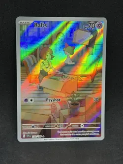 Pokemon TCG Ralts Scarlet & Violet Holo Illustration Rare 211/198 Clean Copy - Image 1