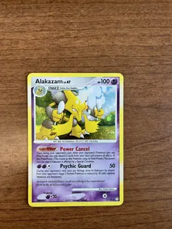 Pokemon Alakazam 2/123 Mysterious Treasures Holo Rare Diamond & Pearl - Image 1