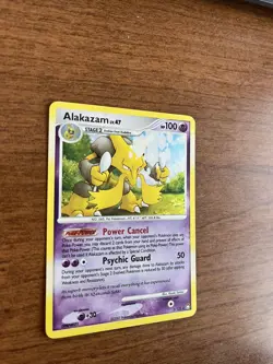 Pokemon Alakazam 2/123 Mysterious Treasures Holo Rare Diamond & Pearl - Image 2