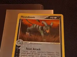 2003 Pokemon Houndoom EX Dragon 34/97 Non-Holo Uncommon Pokemon - Image 2