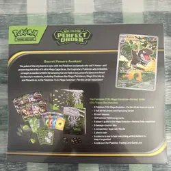 Pokemon TCG: Mega Evolution Perfect Order Elite Trainer Box Factory Sealed - Image 2