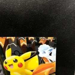 Pikachu Eevee Pokemon Center Limited Edition Clear Card 2018 Nintendo Japan F/S2 - Image 4