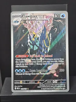 Pokemon Clawitzer 141/132 Mega Evolution Illustration Rare Near Mint - Image 2