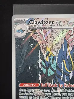 Pokemon Clawitzer 141/132 Mega Evolution Illustration Rare Near Mint - Image 5
