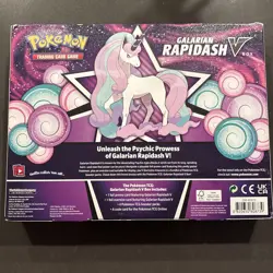 Pokemon Galarian Rapidash V Box - Image 4